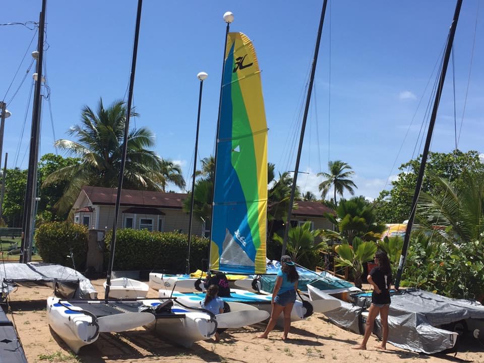 Daysailing in Puerto Rico, escuela de vela de carolina, sailboar rental