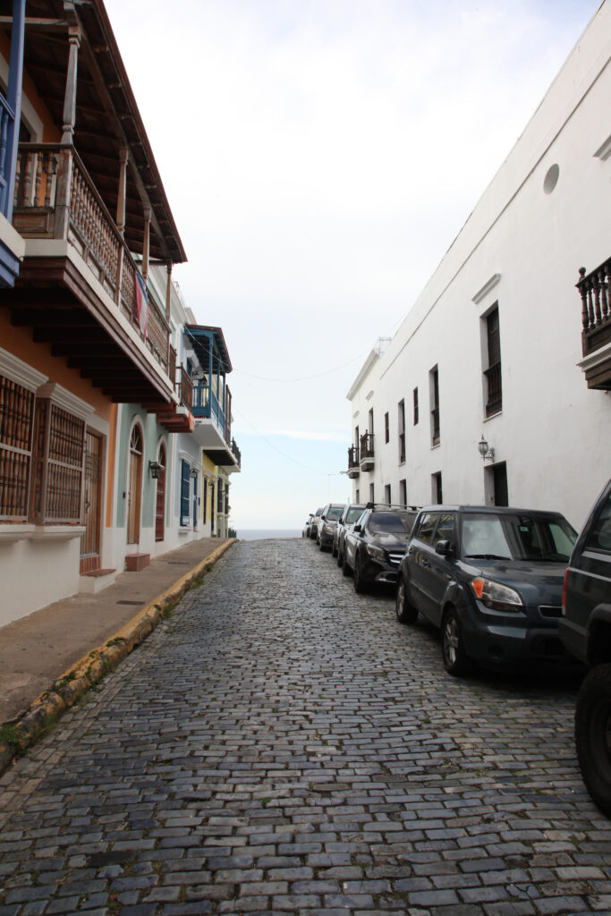 Cobblestone streets