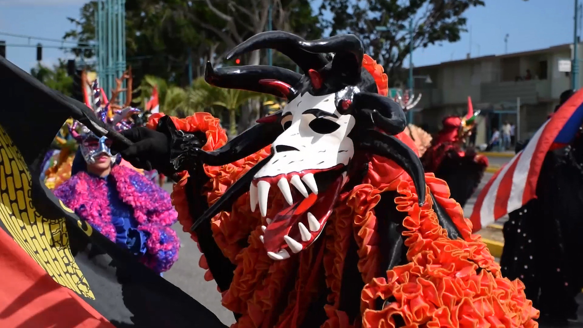 Vejigante in Carnaval de Ponce