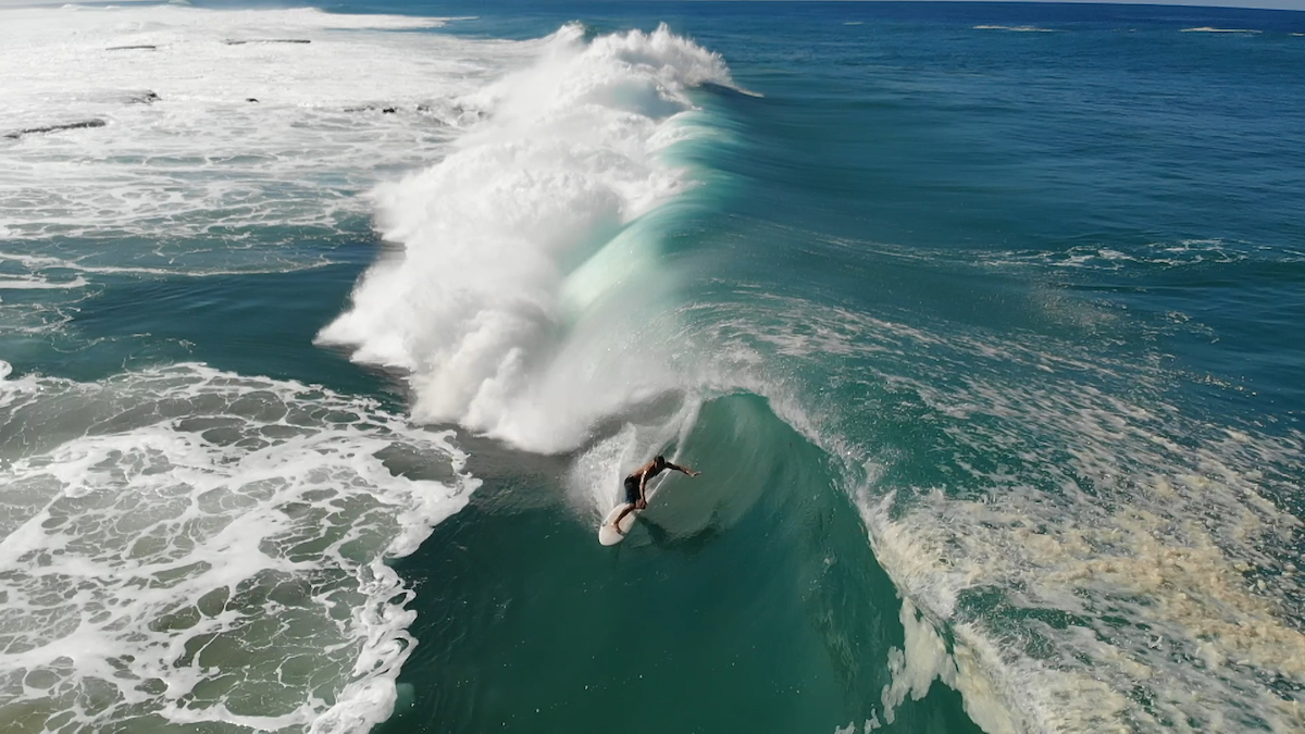 Surfing in Puerto Rico. World Surfing Games