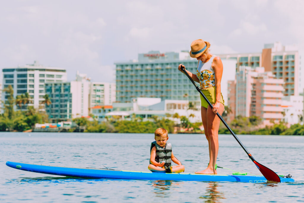 Condado lagoon paddleboard