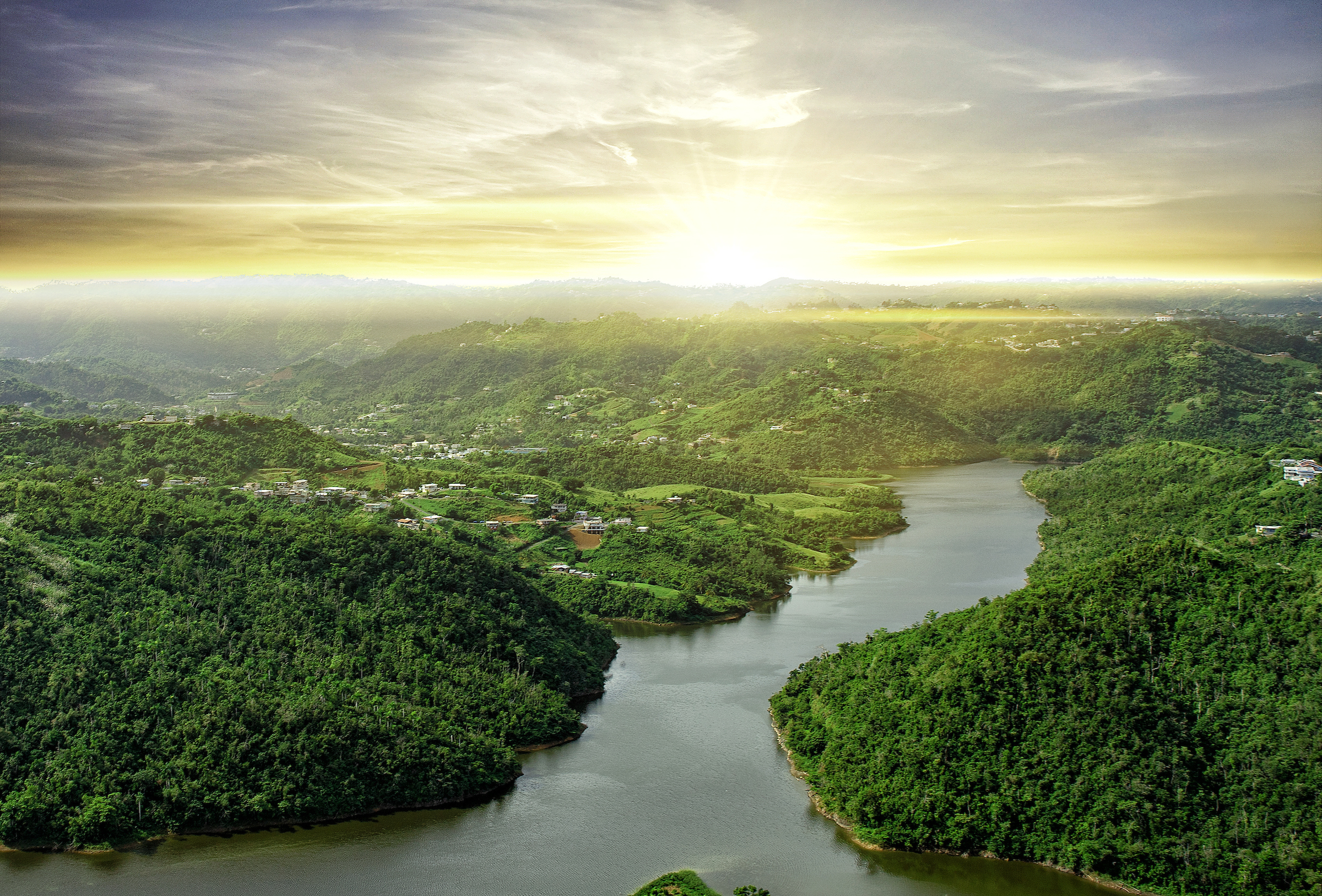 Great views of Puerto Rico on a Helicopter tour