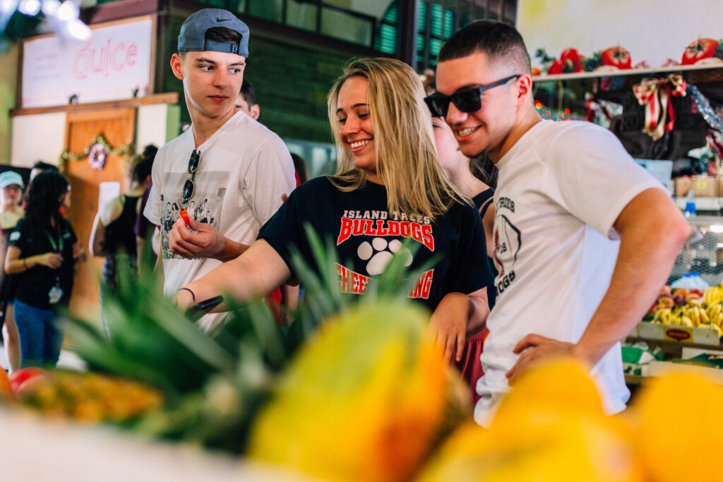 Fresh produce at La Placita