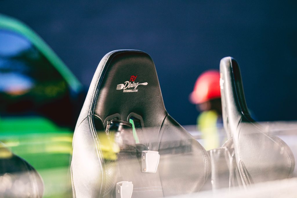 Fly Dining safety seats