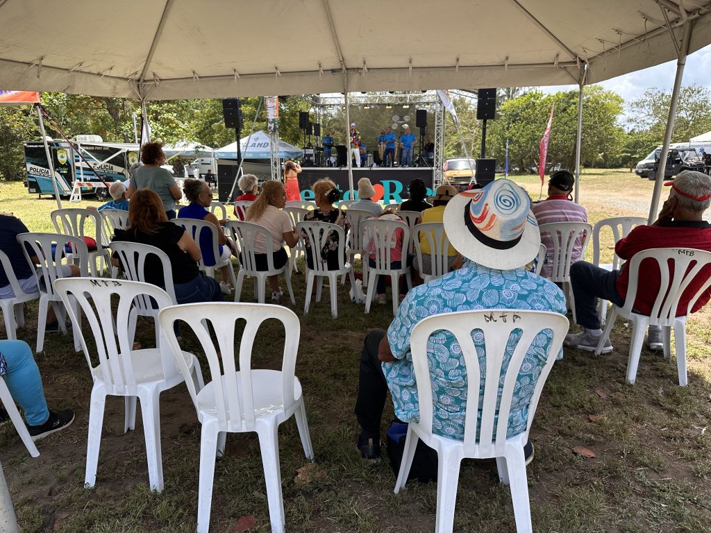 Live music at festival