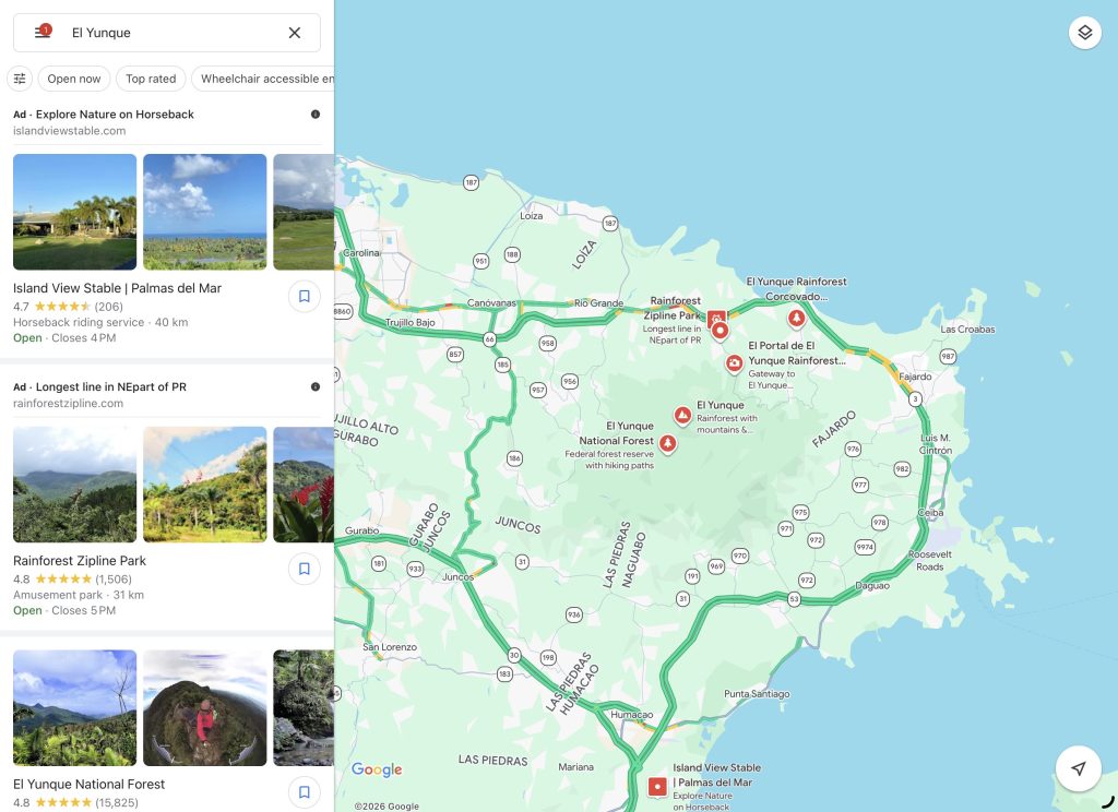 Driving in Puerto Rico 